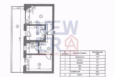 Apartament cu 2 camere semidecomandat în Pipera - 4