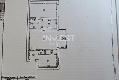 Apartament cu 2 camere semidecomandat în Podu Roș - 1
