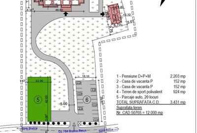 Teren intravilan Rosia, 12 000 mp, cu proiect aprobat. Comision 0. - 4