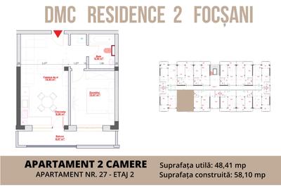Apartament 2 camere-Zona Lidl Nord - 2