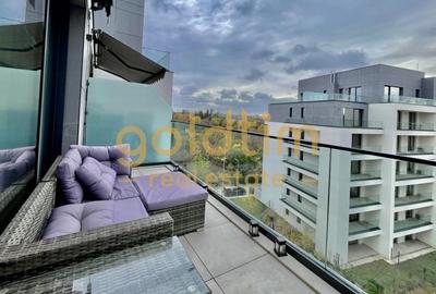 Apartament cu 3 camere semidecomandat, mobilat în Băneasa - 31