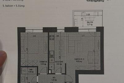 Apartament cu 2 camere, mobilat în Nord - 5