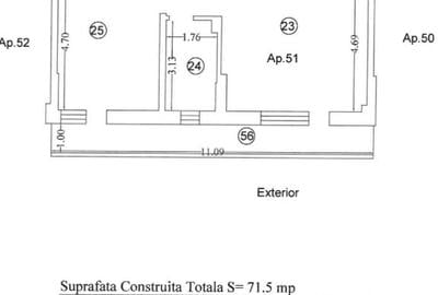 Vând apartament 2 camere cu VEDERE LA MARE – prima linie, doar 20 m de plajă! - 15