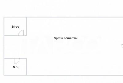Spatiu comercial de vanzare 79 mpu 2 incaperi zona Turnisor - 2