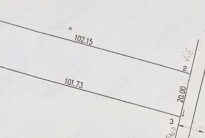 Teren de 2000 mp, în Tulucești - 1