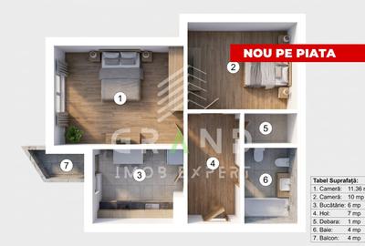 Apartament cu 2 camere decomandat, mobilat în Mănăștur