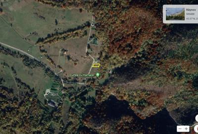 Vanzare 1266 mp teren superb Cheile Rasnoavei la munte langa padure si pensiuni - 3