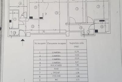 Apart. 4 camere foarte spațios & elegant la Bucur Obor, lg metrou, facturi mici - 11