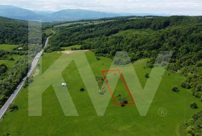 Teren de vanzare - 8.300 mp la intrare in Bradu, judetul Sibiu - 2