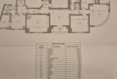 Apartament cu 6 camere decomandat în Magheru - 1