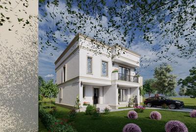 Vila Neoclasica zona CENTRALA Otopeni curte 500m2 - 6