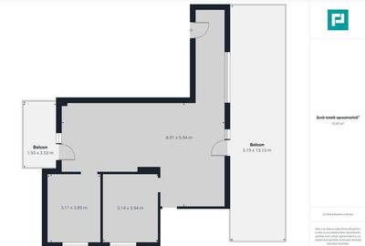 Apartament 3 camere, zona Torontalului - 2