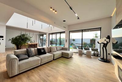 Vila Smart & Autosustenabilă din Beton Monolit – Piscină & Buncăr – Corbeanca - 15