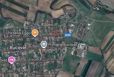 Bucovat- teren intravilan central - 1247 mp - 2