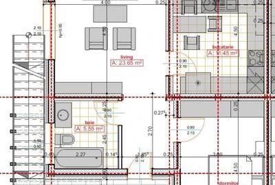 APARTAMENT CU GRĂDINĂ & LOC DE PARCARE, 54 mp - 2