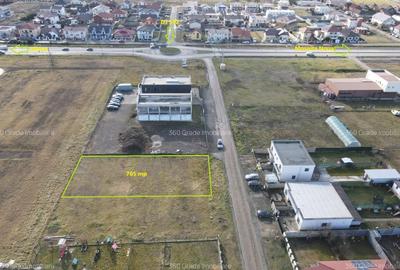 Teren cu o poziționare excelentă în Moșnița Nouă Zonă deja dezvoltată-85.000 E - 1