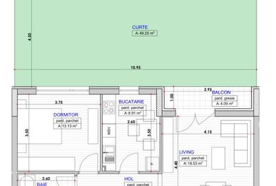 Apartament cu 2 camere în Central - 1