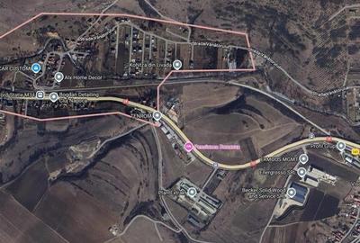 Vanzare teren autorizat pentru constructie hale, birouri si sala de evenimente,