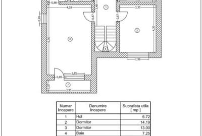 Casă individuală cu 4 camere cu Teren 423 Mp în Tunari - 9