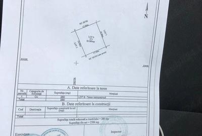 Teren de 280 mp, în Vidra - 5