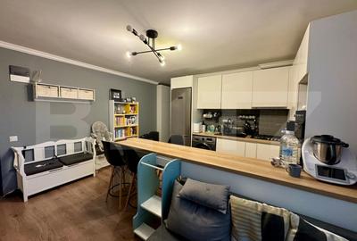 Apartament 3 camere, 64,3 mp + balcon, 2 bai | Mobilat modern - zona Vivo - 5