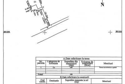 Casă individuală cu 3 camere cu Canalizare în Sud - 17