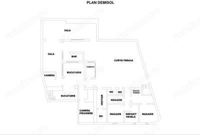 Spațiu comercial, de 290 mp, în Central - 3