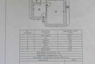 Apartament cu 2 camere decomandat în Ultracentral