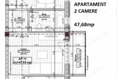 Apartament cu 2 camere decomandat în Calea Urseni - 3