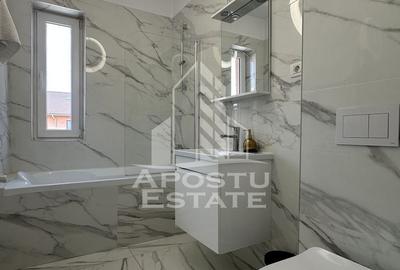 Penthouse cu 3 camere si 2 bai complet mobilat si utilat in Giroc. - 12