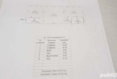 Apartament 3 camere, proprietar, comision 0%, zona foarte buna, mobilat si utilat Apartament 3 camere, proprietar, comision 0%, zona foarte buna, mobilat si utilat - 9