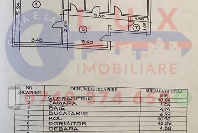 ID 2974 Apartament 2 camere - Strada Sabinelor - 12