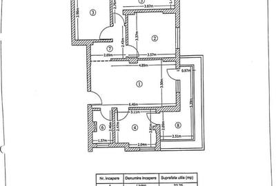 Apartament cu 3 camere semidecomandat în Central - 4