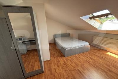 Garsoniera de vanzare, cu mansarda, 25 mp, zona Bradet