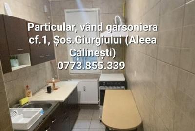 Proprietar, garsoniera, Str. Caline?ti, (?os. Giurgiului), sector 4. - 2