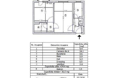 Apartament cu 2 camere semidecomandat în Vitan - 1