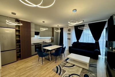 Apartament cu 2 camere semidecomandat, mobilat în Băneasa