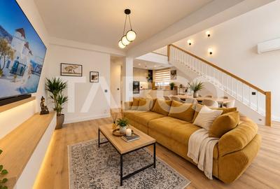 Penthouse cu 4 camere decomandat, mobilat în Cristian