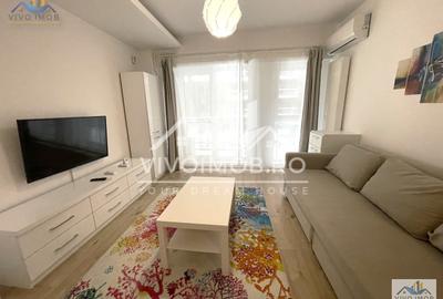Apartament cu 2 camere semidecomandat, mobilat în Aviației