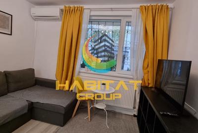 Apartament cu 2 camere semidecomandat, mobilat în Brâncoveanu