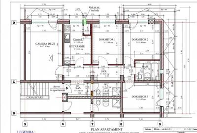 Apartament cu 4 camere decomandat în Central - 1