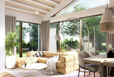 Casă parter , teren 500 m, la preț de apartament, în Comana ,GR.30 min București - 3