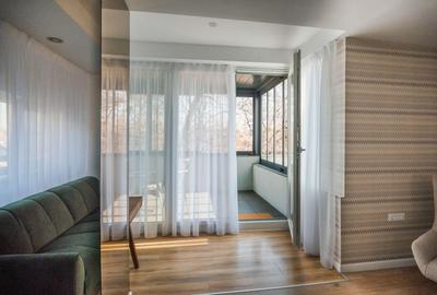 Apartament cu 3 camere semidecomandat, mobilat în Aviatorilor - 2