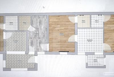 Apartament cu 4 camere decomandat, mobilat în Centrul Civic - 8