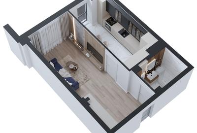 Apartament  1CD in  oras  zona   CUG  COD 152237 - 3