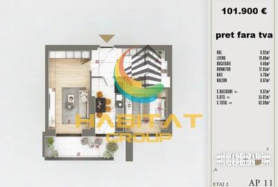 Parcul Teilor-2 camere, dec, sistem smart home, premium. - 2