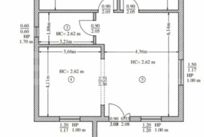 Casă cu 3 camere cu Teren 250 Mp în Central - 3