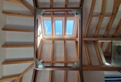 Penthouse cu 5 camere decomandat în Aviatorilor - 11