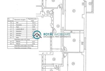 Royal Imobiliare - Vanzare apartament 3 camere, zona 9 Mai - 14