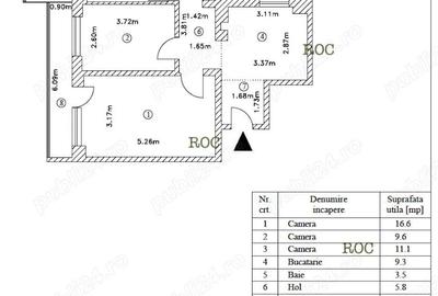 ZERO comision - et.3 - bl. reabilitat - ?os.Giurgiului nr.123 - 2